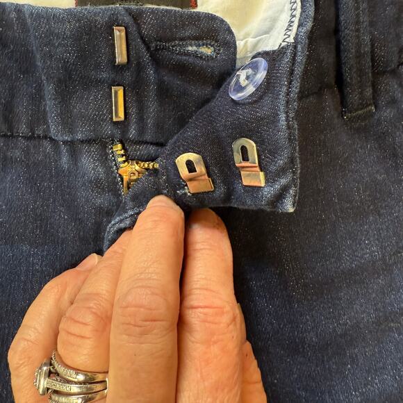 Dear John Holly Style Rolled Cuff Denim Shorts Size 32 - Picture 4 of 13